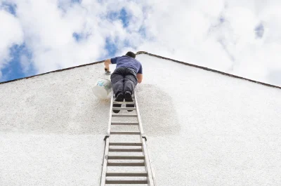 Peinture extérieure à Désaignes — façades et ravalement